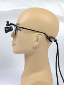 Lupa Dental de Aumento FDJ-22A con Lentes Pequeñas de Cristal 3.0X Abatibles Galileanas para Distancia de Trabajo - Product Image 6