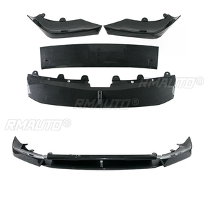 Car Front Bumper Lip Spoiler <b>Splitters</b> Body Kit Aprons Cover Guard Trim for BMW X3 G01 X4 G02 IX3 G08 M Pack Facelift 2021-2023 - Product Image 4