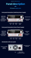 Alimentation programmable à affichage VFD 5 chiffres JIKE-KSPV6010 60V 10A, source de commutation variable pour laboratoire industriel