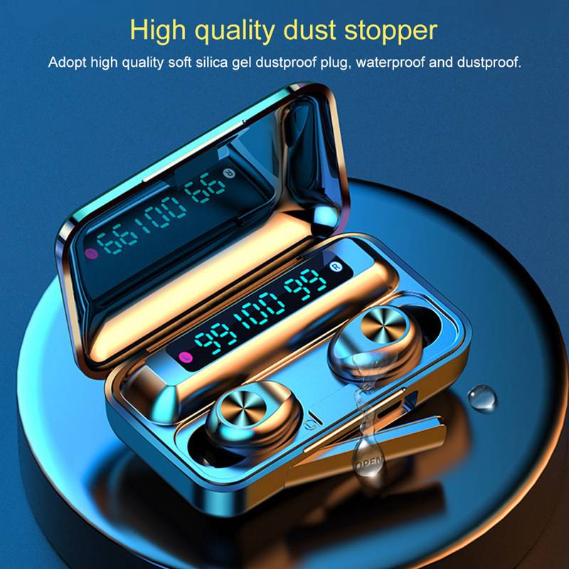 Amazon. Com Самая продаваемая тонировка для наушников с шумоподавлением водонепроницаемые F9-10 наушники-вкладыши tws с высоком заряде аккумулятора BT 5,0 наушники беспроводные наушники-гарнитура