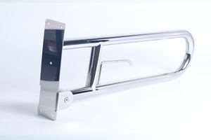 YOTO Armlehne für Senioren Haltegriffe Rutschfeste Unterstützung Edelstahl-Griff Faltbare Sicherheitsgeländer Behinderten-Toilettenstangen - Product Image 4