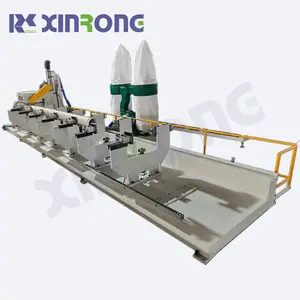 Maquinaria de perforación de plástico Xinrongplas máquina automática de ranurado y pantalla de tuberías de proceso