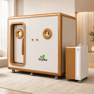 ห้องออกซิเจนความดันสูงแบบแข็ง Oxylike OLH-1-S5 2.0ATA รุ่นปี 2027 สำหรับนั่งคนเดียว ใช้สำหรับความงาม สปา ซาลอน และฟื้นฟูร่างกายสำหรับนักกีฬา - Product Image 6