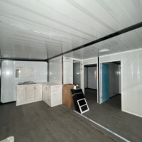 Meilleures ventes : Maison conteneur extensible 20Ft 40Ft, Villa de luxe préfabriquée, Maison mobile étanche, Salle de sport