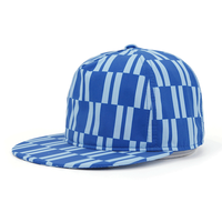 Casquette de baseball sportive de luxe avec fermeture Velcro ou Snapback, nouvelle casquette Snapback classique à rayures imprimées de luxe, taille ajustable