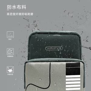 กระเป๋าสะพายข้างไฮฟ์วาสำหรับนินเทนโดสวิตช์ OLED สีเทา กระเป๋าเก็บของอเนกประสงค์พร้อมหูหิ้วและช่องซิป - Product Image 4