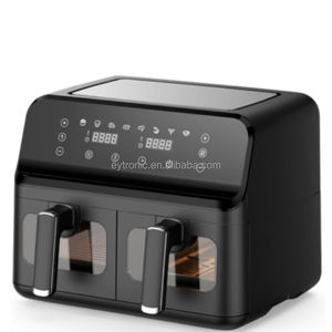 Nouvel appareil de cuisine en promotion : Friteuse à air double zone avec 2 paniers et double compartiment - Product Image 2