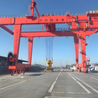 Pont roulant à double poutre MG robuste 50-400 tonnes pour la construction navale avec moteur et roulement, télécommande, alimentation triphasée