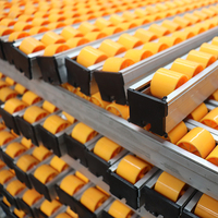 Rail de circulation industriel en PVC et aluminium de bonne qualité avec roues en plastique pour système d'étagères coulissantes – Nouveau rail de circulation pour palettes