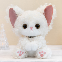 Peluche chat mignon, Chat Devon transfrontalier, Compagnon apaisant