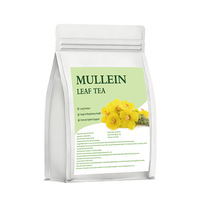 Sachets de Tisane Premium en Gros, Mélange de Feuilles de Molène Sans Caféine, pour la Santé, Nettoyage Pulmonaire et Soutien Respiratoire