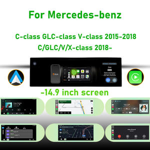 Autoradio Android 14 Carplay Android Auto Navigation pour Benz C/<span class=keywords><strong>CLC</strong></span>/V 2015-2018- X-2018- NTG5.0 NTG5.5/6.0 Lecteur multimédia de voiture - Product Image 1