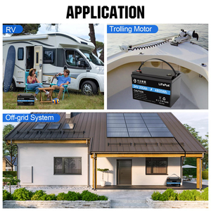 Paket Baterai Lifepo4 12v 600ah Isi Ulang 24V 36V 48V 50Ah 100Ah 200Ah 300Ah 400Ah Baterai Lithium dengan BMS - Product Image 4