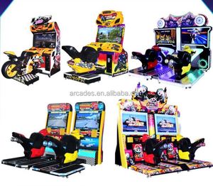 เครื่องเล่นเกมหยอดเหรียญ FF มอเตอร์ไซค์ซูเปอร์ไบค์ ตู้เกมอาร์เคด TT เครื่องจำลองมอเตอร์ไซค์ ตู้เกมอาร์เคด - Product Image 3