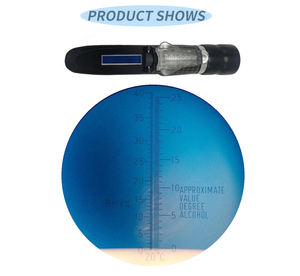 Grape <span class=keywords><strong>Wine</strong></span> Brewing, Refratômetro Brix <span class=keywords><strong>Wine</strong></span> para Medir o Conteúdo de Açúcar em Refratômetro impermeável Original Grape Juice - Product Image 1