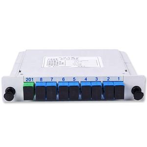 LGX 1x8 FTTH盒式分路器SCUPC UPC光纤PLC分路器ABS盒式单模尾纤POE 3G 4g兼容性 - Product Image 1