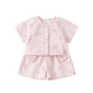 Nuova Collezione 2026: Pigiama Estivo per Bambini in Puro Cotone, Fantasia Carina, Traspirante e Confortevole, Completo Neonato - Product Image 5