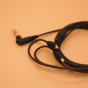 Cable de audio Shure con conector de 3,5 mm a enchufe de 3,5 mm para reemplazo de auriculares, uso DIY - Product Image 2