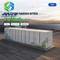 BOX-E/OEM BOX-E001 Conteneur intelligent LiFePO4 BESS 1-5MWh pour équilibrage de la crête de consommation hybride sur réseau EMS RS485 à refroidissement liquide