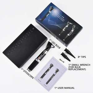 Otoscopio LED Ajustable, Herramienta para Remover Cera de Oídos, Kit de Otoscopio de Bolsillo para Niños y Adultos, Verificador de Infecciones ORL, Uso Médico Doméstico - Product Image 2