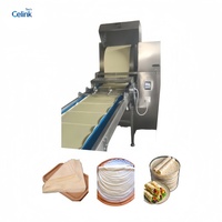 Machine industrielle à fabriquer des feuilles de rouleaux de printemps - Acier inoxydable 304, 1000-3000 pièces/h, Machine à tortillas et chapatis