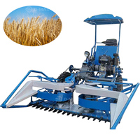 Bon effet Machines agricoles Équipement Blé Riz Faucheuse Liant Mini Blé Paddy Cutter Moissonneuse Prix