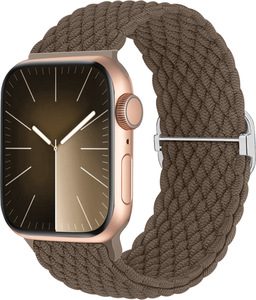 สายนาฬิกาไนลอนแบบยืดหยุ่นสำหรับ Apple Watch Series 10 9 8 SE 2สายนาฬิกาสำหรับเปลี่ยน - Product Image 5