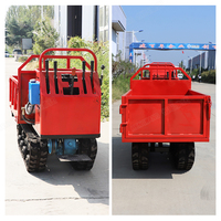 Small Mini Dumper Diesel 1 Ton Loading Weight Small Dumpers Rubber Track Diesel Dumper Trucks For Sale