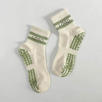 Chaussettes de sport pour femmes personnalisées, antidérapantes, respirantes, tricotées, compressives, absorbant la transpiration, pour un usage quotidien, Pilates, Yoga