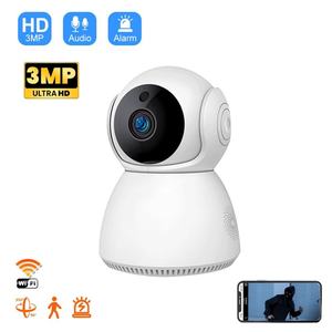Cámara de Seguridad Inteligente WiFi <span class=keywords><strong>V380</strong></span> con Audio para Uso Diurno y Nocturno, para Interiores y Tiendas - Product Image 1