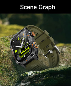 Smartwatch Sportivo <span class=keywords><strong>GPS</strong></span> HT36 2025 con Display TFT da 2.01\", Impermeabile IP68, Torcia, Monitoraggio Salute, Frequenza Cardiaca, Controllo Musica e Chiamate Bluetooth - Product Image 4
