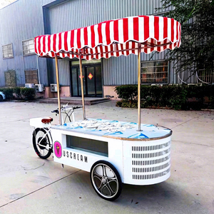Carrito de Helados XC EGO en Venta, Refrigerador con Ruedas de Bicicleta, Acero Q235B, Tamaño y Color Personalizables, Éxito de Ventas en Varios Países - Product Image 1