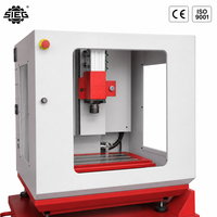 Centro de Fresado CNC Mini SIEG Fa4 Pro IKX1-Pro de 3 Ejes, 1000W, ISO20, 4 Herramientas ATC, Alta Precisión, Carcasa Transparente, para Educación y Laboratorio