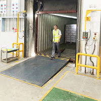 Plateforme de chargement hydraulique fixe spéciale pour parc logistique, rampe de quai pour conteneurs de 6 à 15 tonnes