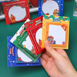 Cartoon Christmas Self-Adhesive <b>Memo</b> <b>Pads</b>-Colorful Designs for Festive Decor & Gifts Office Supplies - Product Image 1