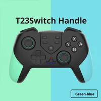 Manette de jeu sans fil BT à moule exclusif avec fonction de réveil et programmation de macros pour Switch Modèle T23 et PC Gaming