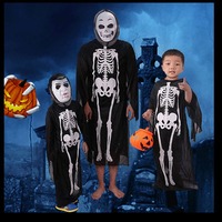 Masque à capuche fantôme et crâne d'horreur pour Halloween, idéal pour les fêtes, les mascarades et les farces - pour Pâques et le Poisson d'avril