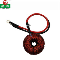 Inducteur toroïdal à noyau de ferrite KS12 à brancher, 10A, pour amplificateur audio, inducteur de puissance à courant élevé, serpentin de mode commun