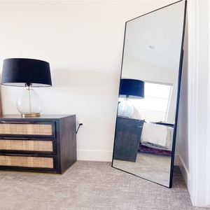 Wholesale Modern Style Large Full-Length Dressing <b>Mirror</b> Aluminum Framed Bedroom Decorative <b>Mirror</b> Glass Material <b>Floor</b> <b>Standing</b> - Product Image 3