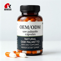 Capsules de Palmier Nain Premium pour la Santé de la Prostate, Bloqueur Naturel de DHT, Capsules en Vrac pour la Perte de Cheveux, Certifié GMP ISO, OEM