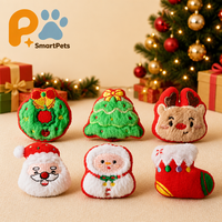 Jouets en peluche de Noël pour chats du Zhejiang, divers modèles, résistants aux griffures, pour le soulagement des dents et le développement intellectuel