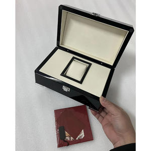 Caja de Madera de Alta Calidad con Diseño Nuevo y Logotipo Personalizado para Relojes de Lujo, Caja de Almacenamiento y Exhibición para Regalos, Caja de Madera para Relojes de Marca - Product Image 1