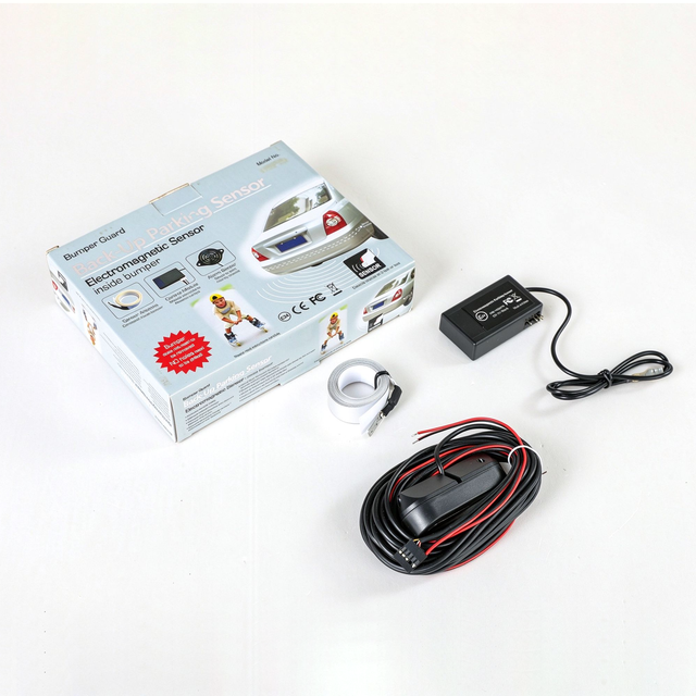Professional Parking Sensor Ultrasonic Visible Detection Cam System 4 Sensors Buzzer Installation Car Reversing Aid