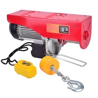 Mini palan électrique directement du fabricant avec élingue en câble métallique disponible en options de tension 220V et 380V