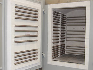 1200 ℃ 1000L ruang industri tungku kapasitas besar kotak ruang tanur kawat tahan 5 sisi pemanas untuk penggunaan perawatan panas - Product Image 2