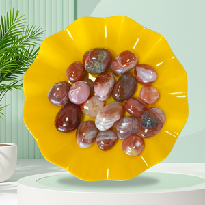 Artesanato em Ágata Natural, Decoração em Pedra Bruta de Ágata Polida, Usada para Decoração de Aquários e Produção de Artesanato DIY - Product Image 5
