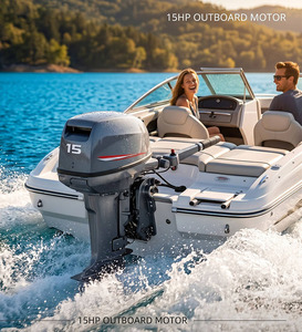 Motor Marino de 15 HP y 2 Tiempos con Control Remoto, Compatible sin Timón, Eje Largo - Product Image 6