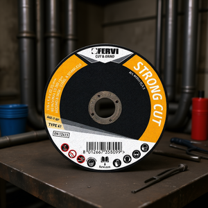 Disco de Corte Fervi Strong Cut 115x1.3x22.23mm Tipo 41 Para Acero y Acero Inoxidable - Product Image 3