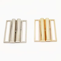 Conector de hebilla para sujetador de ropa interior, Clip de cierre de logotipo personalizado de gama alta, cierre de ropa de playa, accesorios de Metal para Baño