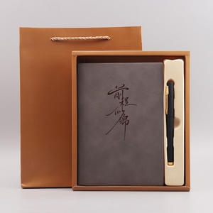 Cuaderno corporativo A5 con <span class=keywords><strong>ideas</strong></span> de nuevos productos 2024 y bolígrafo metálico, regalos económicos <span class=keywords><strong>para</strong></span> el Día del Padre - Product Image 1